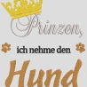 Ferberline Stickdatei Welthundetag Hund statt Prinz ab 10x10