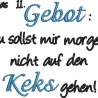 Ferberline Stickdatei MugRug+Spruch  Silence  ab 10x10