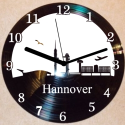 Schallplattenuhr Wanduhr Hannover
