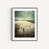 Fotografie Steg Moody - FineArt Druck