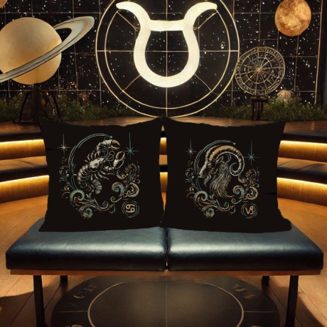 Neu Spar Set Stickdateien 12 x Sternzeichen Zodiak Sternbild