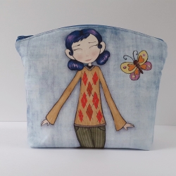 Kosmetiktasche Stella blue