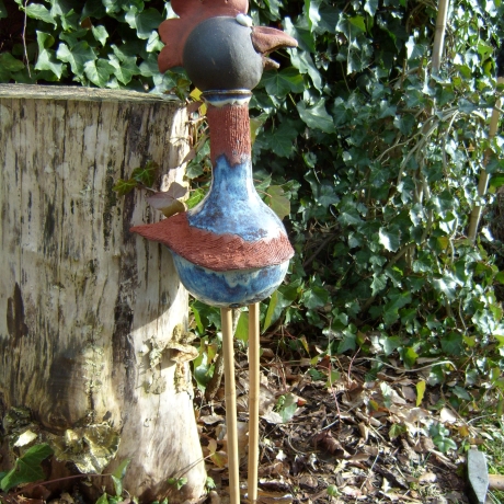 Keramik-Figur STELZO - 3-tlg.