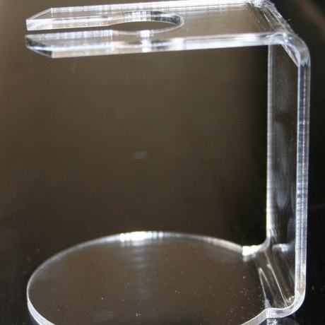 Stempelhalter aus Acrylglas, Edler Stempelträger - viele Farben