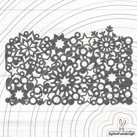 Stern Lichthülle Plotterdatei SVG DXF