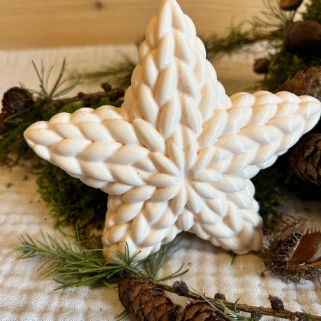 Sterne Wichtel Tannenbaum Strickoptik ** Weihnachtsdeko