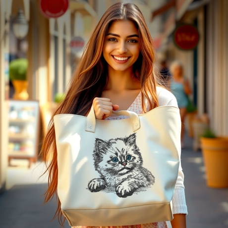 NEU Stickdatei Katze Cilly Lunachild