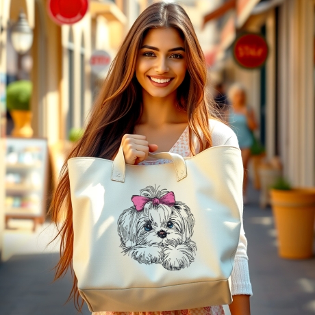 NEU Stickdatei Shi Tzu Laila LIGHT LunaChild