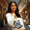 NEU Stickdatei Applikation KatzeCilly Kitten Kätzchen