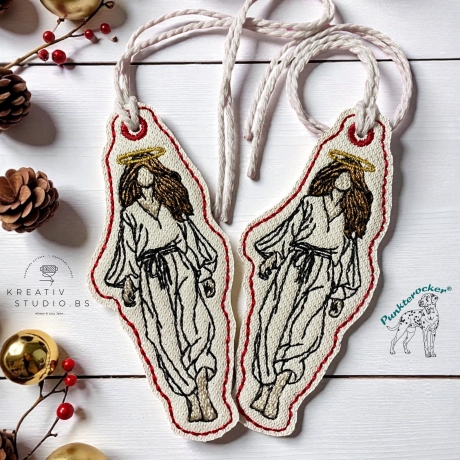 ITH-Geschenk-Anhänger Kontur | Set mit 16 verschiedenen Anhängern