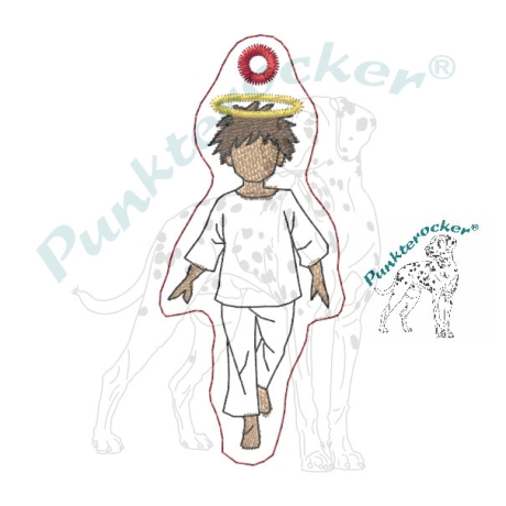 ITH- Geschenk-Anhänger Kontur | Junge | 3.17 x 7.36 cm