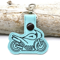 Stickdatei Motorrad Tourenmaschine Schlüsselanhänger