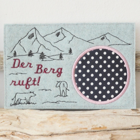 Stickdatei Berge Alm Mugrug SET