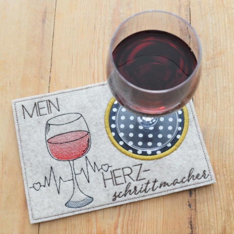 Stickdatei Wein Mugrug ITH