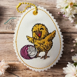 Küken | Anhänger | 6.25 x 8.47 cm | VS | ITH