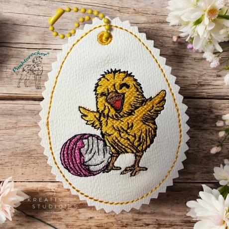 Küken | Anhänger | 6.25 x 8.47 cm | VS | ITH