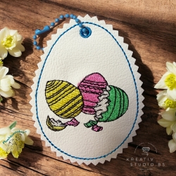 zerbrochene Eier | Anhänger | 6.25 x 8.47 cm | VS | ITH