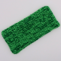Stirnband in grün und grün, handgehäkelt, Kopfbedeckung,