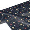 50cm Dekostoff 100% Baumwolle Planeten Universum Mond Mars Saturn