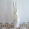 Stoffhase♥LINUS-LANGOHR♥Osterhase♥so shabby♥von Hobbyhaus