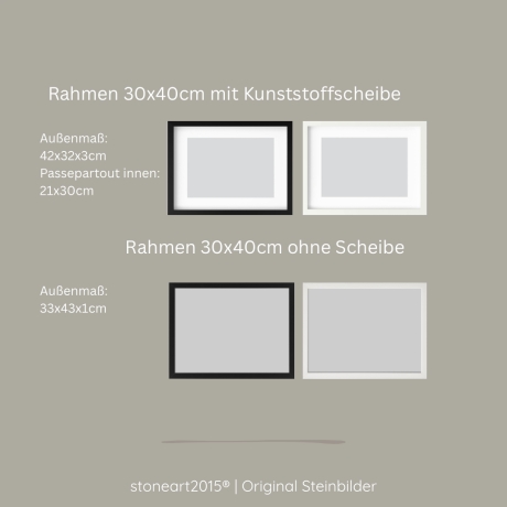 Steinbild Hausärztin - Dankeschoen & Abschiedsgeschenk
