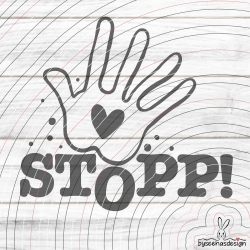 Stopp Plotterdatei SVG DXF
