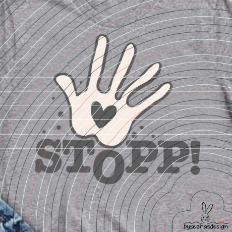 Stopp Plotterdatei SVG DXF