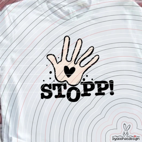 Stopp Plotterdatei SVG DXF
