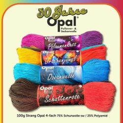 Opal Strangwolle, 30 Jahre Edition, Sockenwolle, Wolle, Opal