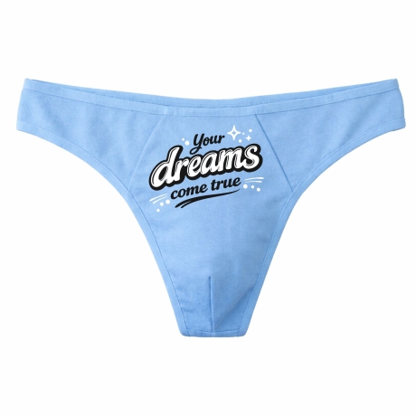 Herren String Tanga mit YOUR DREAMS COME TRUE