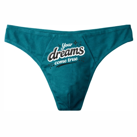 Herren String Tanga mit YOUR DREAMS COME TRUE