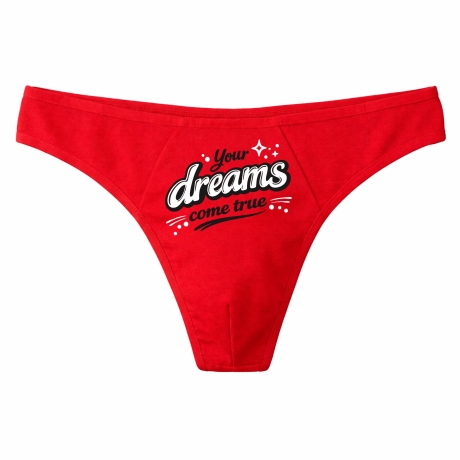 Herren String Tanga mit YOUR DREAMS COME TRUE