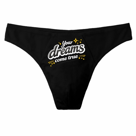 Herren String Tanga mit YOUR DREAMS COME TRUE