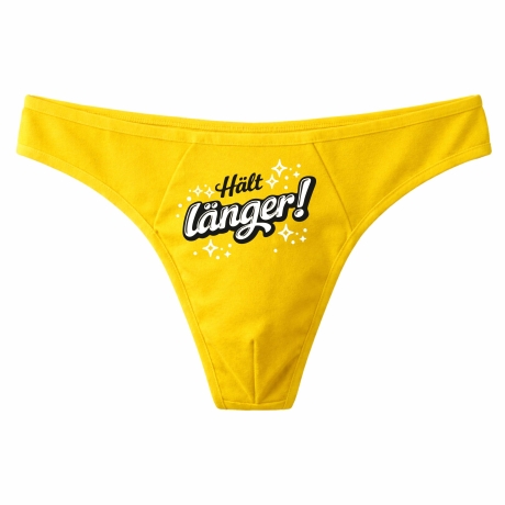 Herren String Tanga mit HÄLT LÄNGER