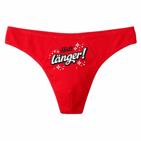 Herren String Tanga mit HÄLT LÄNGER