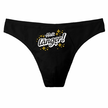 Herren String Tanga mit HÄLT LÄNGER
