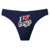 Herren String Tanga mit I LOVE BOYS