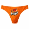 Herren String Tanga mit I LOVE BOYS