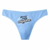 Herren String Tanga mit LASS UNS RICHTIG ESKALIEREN
