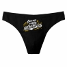 Herren String Tanga mit LASS UNS RICHTIG ESKALIEREN