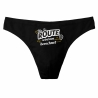 Herren String Tanga mit DIE ROUTE WIRD NEU BERECHNET