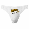 Herren String Tanga mit DIE ROUTE WIRD NEU BERECHNET