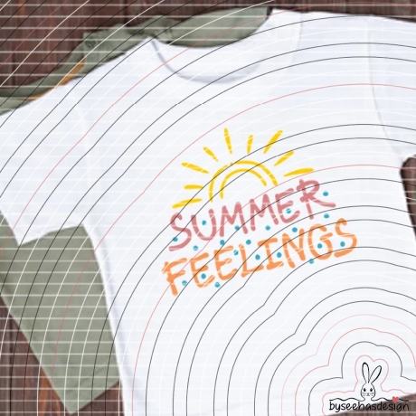 Summer Feelings Plotterdatei SVG DXF