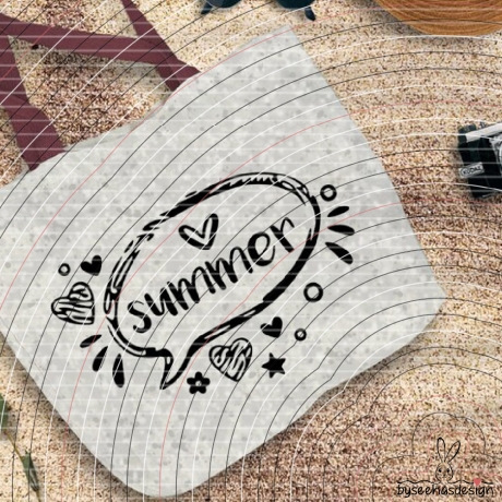 Summer Plotterdatei SVG DXF