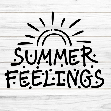 Summer Feelings Plotterdatei SVG DXF FCM