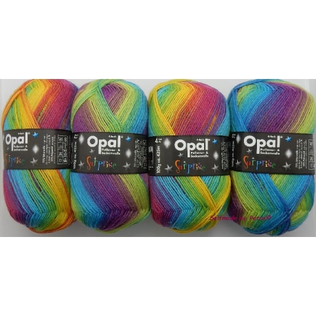 Opal Surprise, 4-fädige Sockenwolle, Fb. 4065