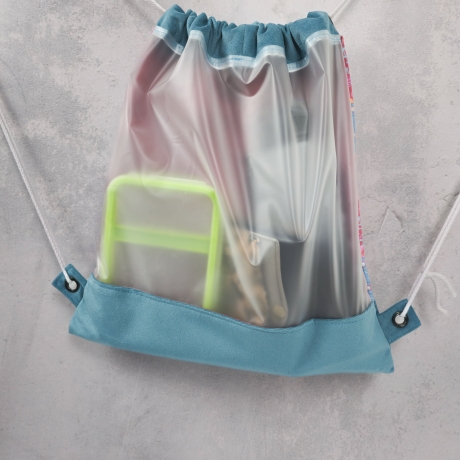 Regenjackenstoff Regensburg transparent Folie Swafing 