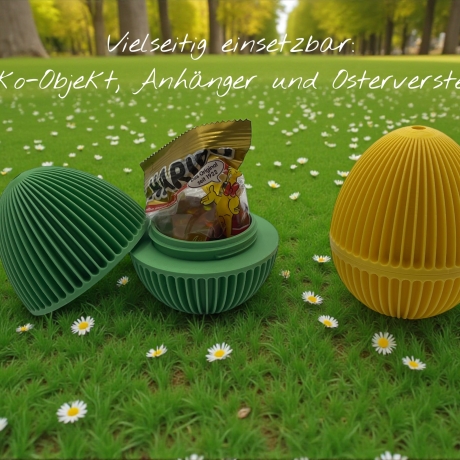 3D-Druck Ostereier-Set 3 Stück in hochwertiger Verpackung
