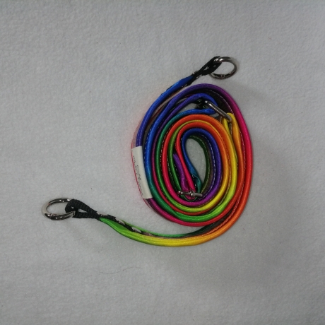 Taschen- Schultergurt bunt lila Unikat hochwertig 3cm verstellbar