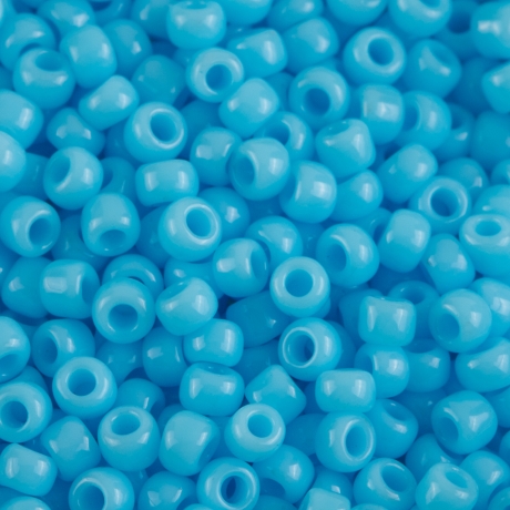 TR-11-43 Opaque Blue Turquoise 2,2mm TOHO 11/0 Rocailles 10g